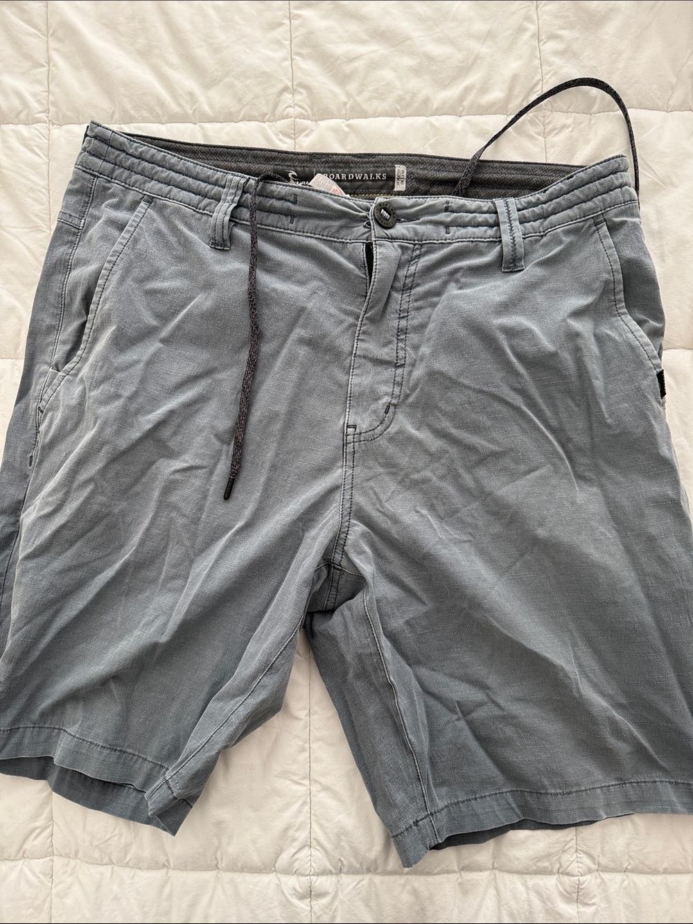 Rip Curl Men's Gray Boardwalk Hybrid Shorts